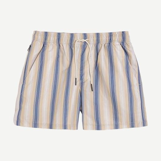 Blue Gelato Swim Shorts by OAS, stylish men's swimwear with a comfortable fit and vibrant color, perfect for beach or pool.