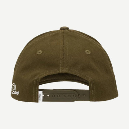 Baseball Cap Suede II - Olive Night