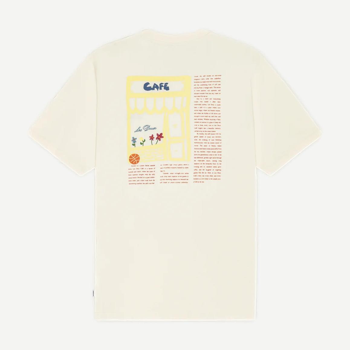 Café T-Shirt - Light Ivory
