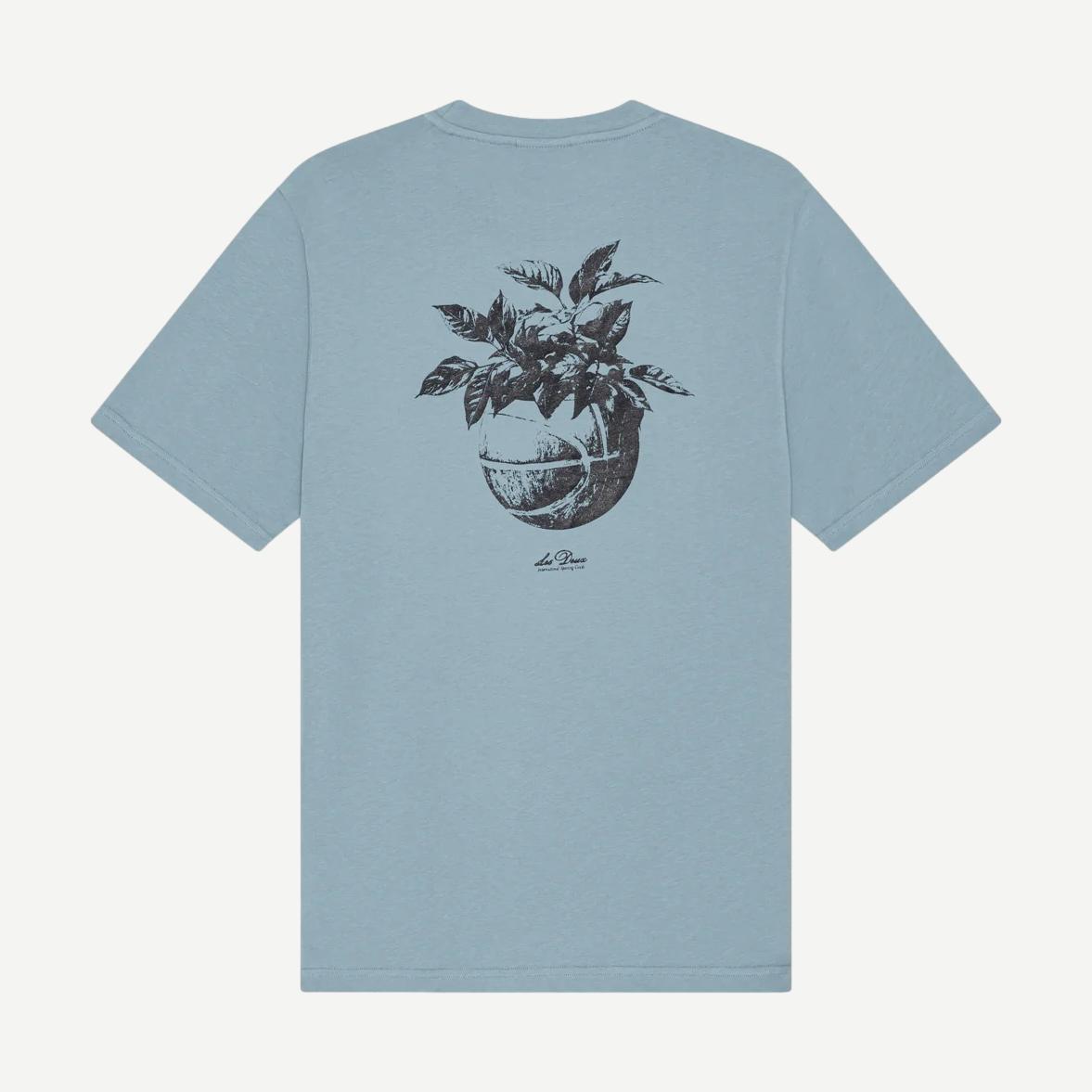 Plant T-Shirt - Faded Denim Blue