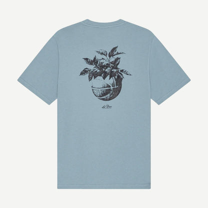 Plant T-Shirt - Faded Denim Blue