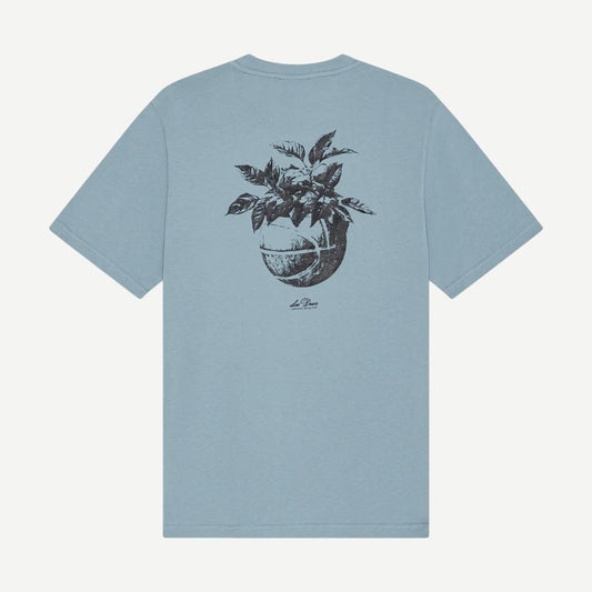 Plant T-Shirt - Faded Denim Blue - Galvanic.co