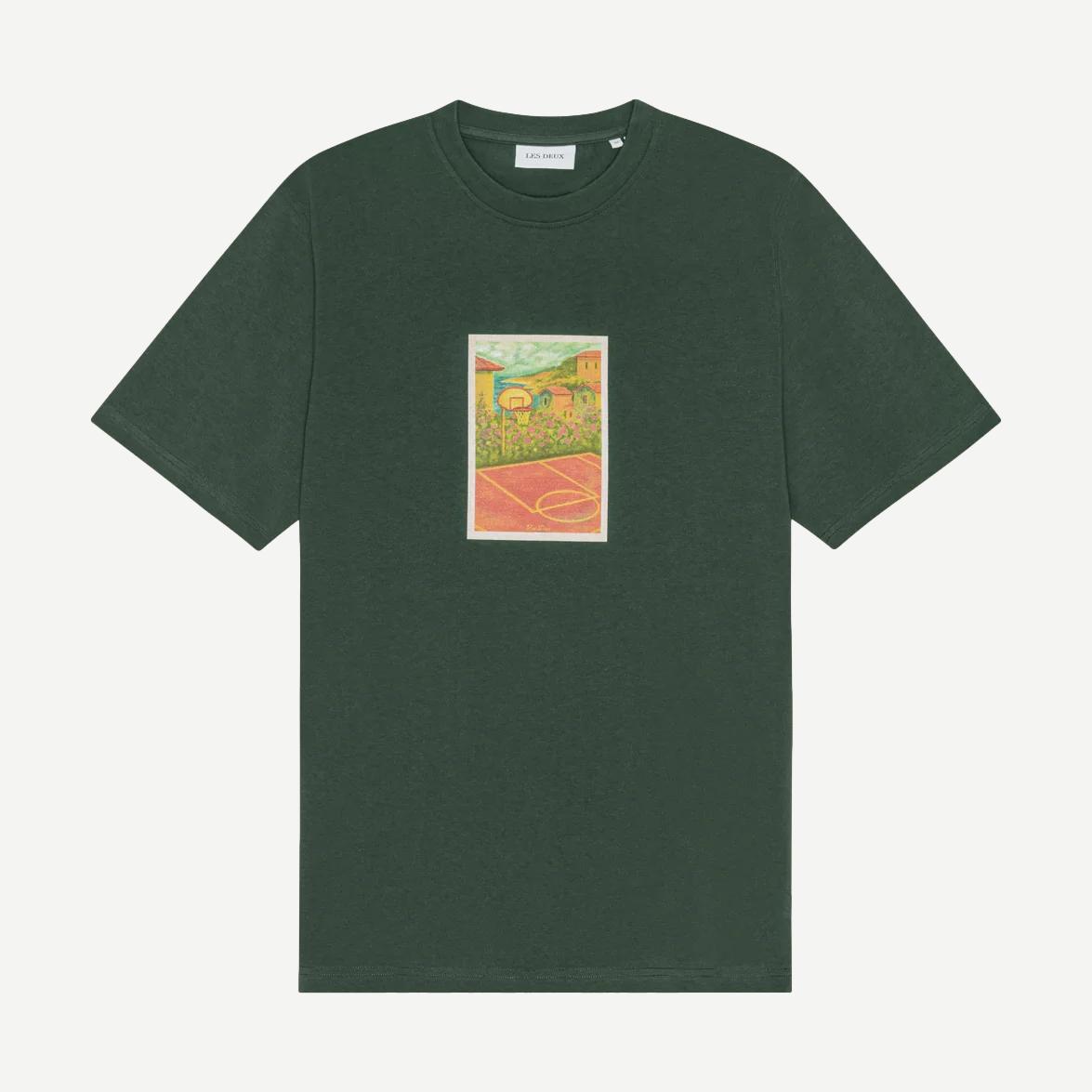 Court T-Shirt - Pine Green