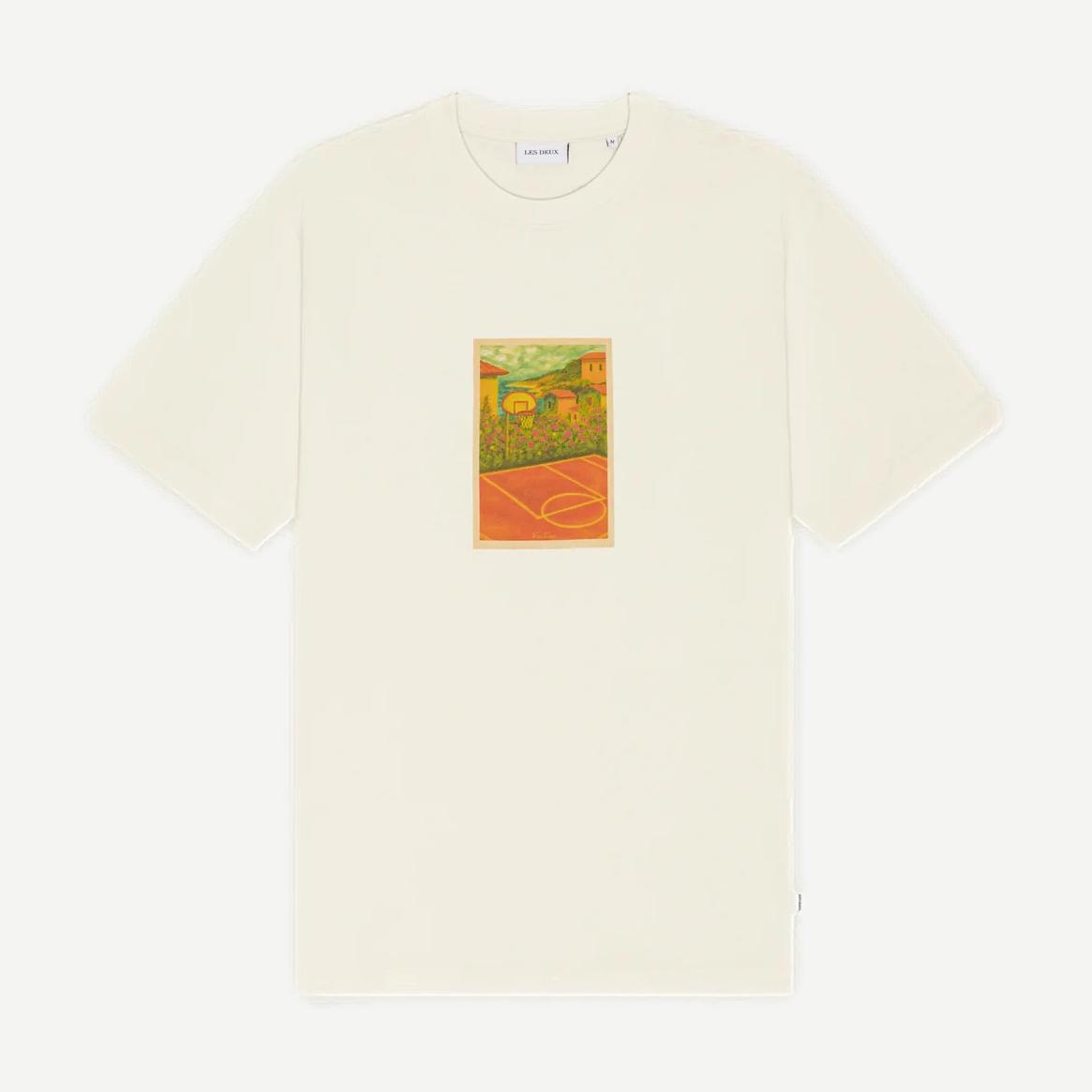 Court T-Shirt - Light Ivory