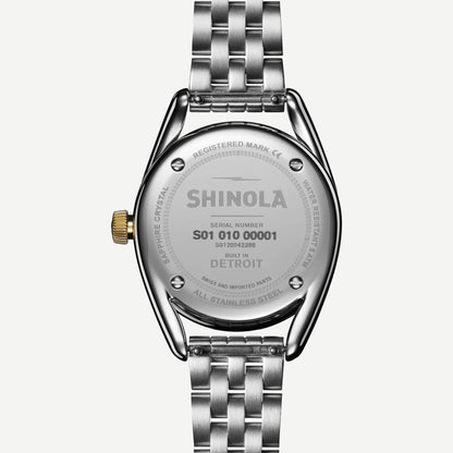 Derby 2H 30.5mm Silver/Gold - Light Silver