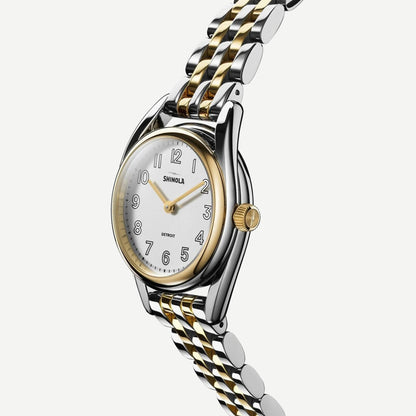 Derby 2H 30.5mm Silver/Gold - Light Silver