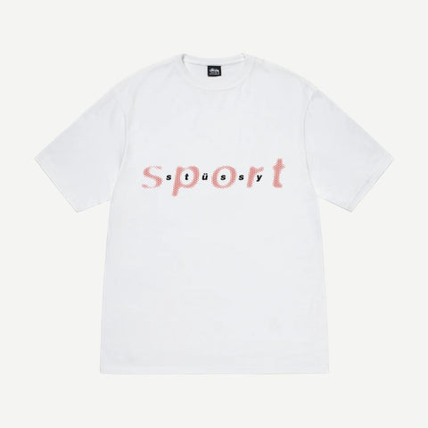 Dot Sport Tee - White - Galvanic.co