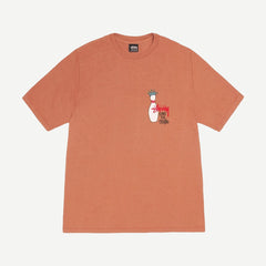 Kingpin Pigment Dyed Tee - Rust - Galvanic.co