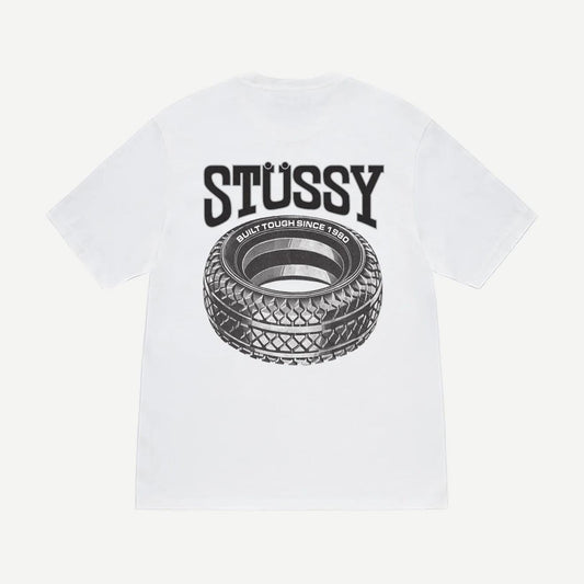 Tough Thread Tee - White - Galvanic.co