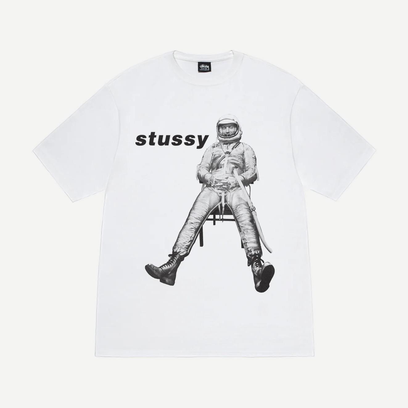 Astronaut Tee - White - Galvanic.co