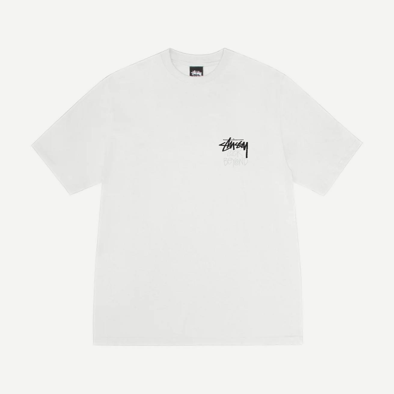 Look Beyond Pig. Dyed Tee - Natural - Galvanic.co