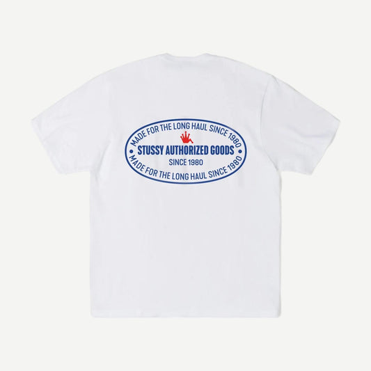 Authorized Tee - White - Galvanic.co