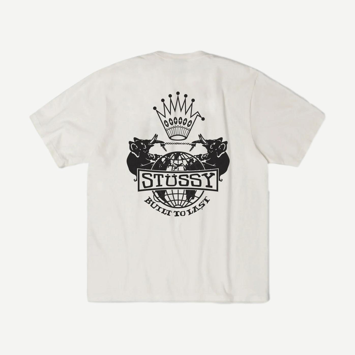 Built To Last Pig. Dyed Tee - Natural