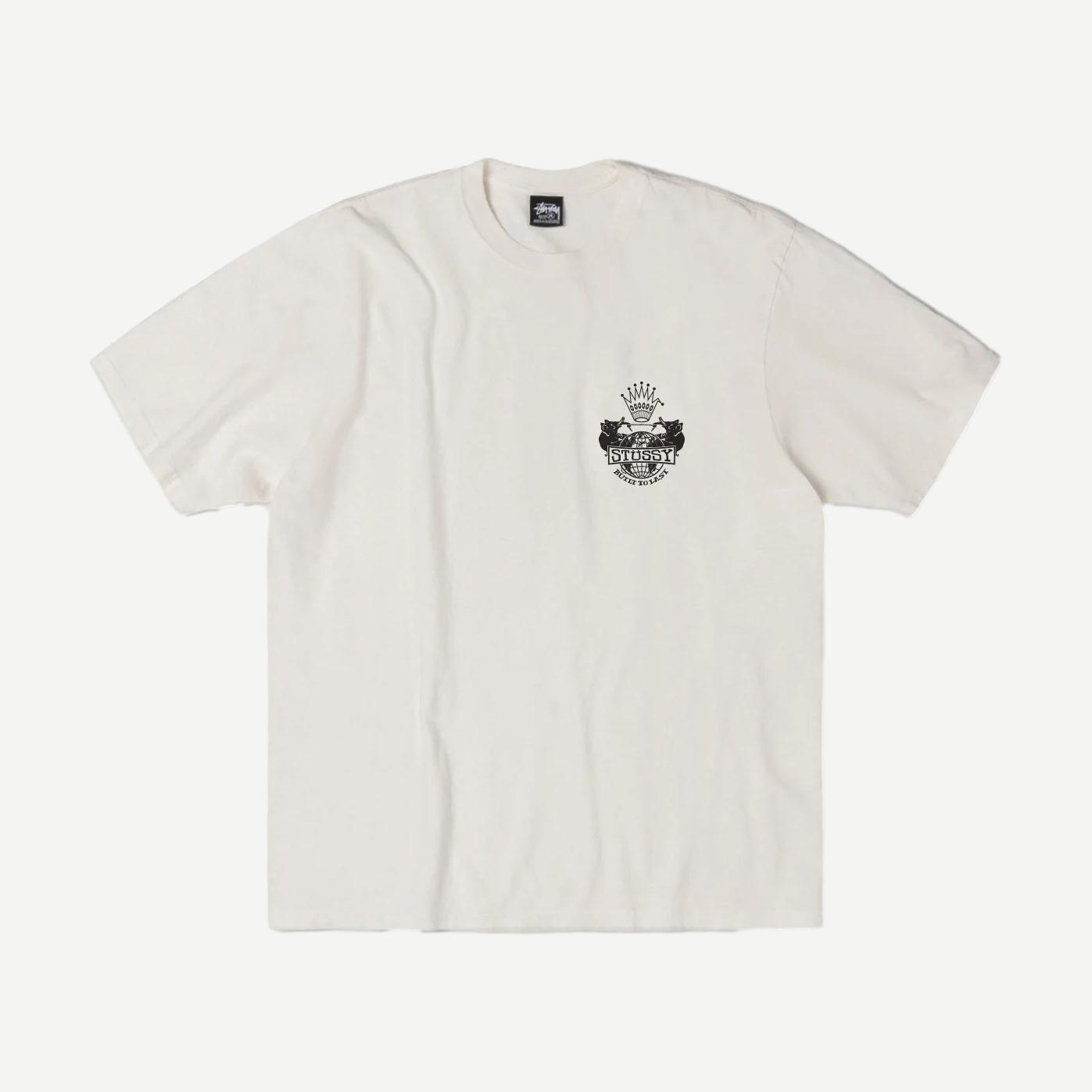 Built To Last Pig. Dyed Tee - Natural