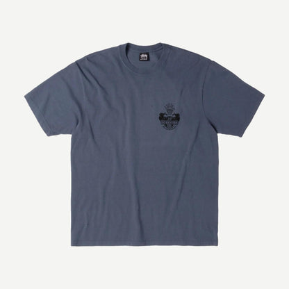 Built To Last Pig. Dyed Tee - Navy