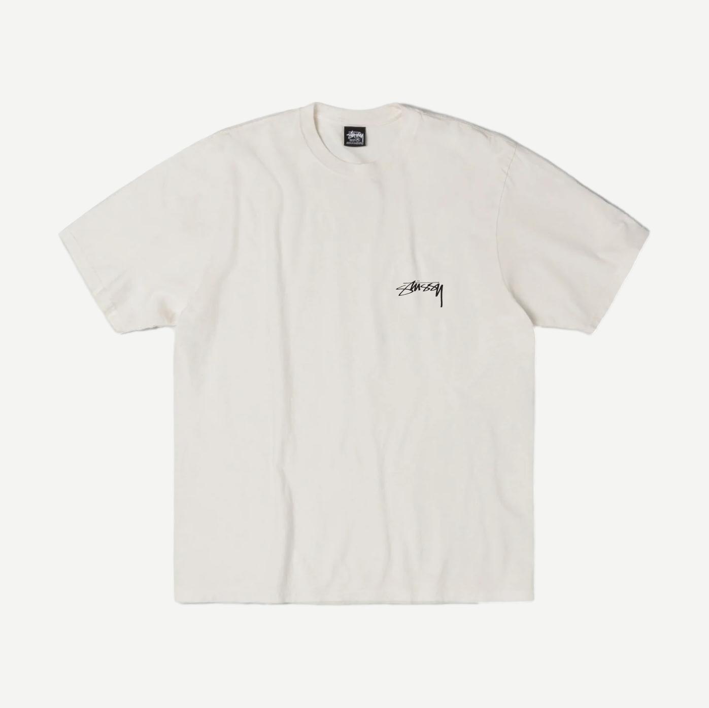 Serpent Pig. Dyed Tee - Natural
