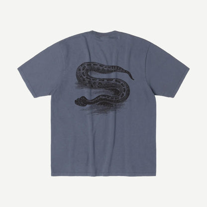 Serpent Pig. Dyed Tee - Navy