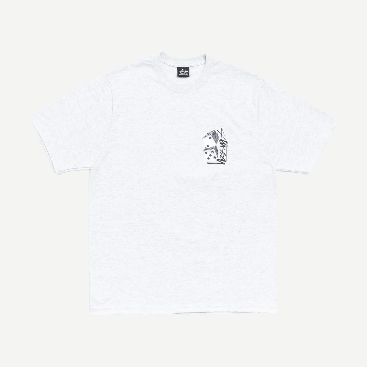 Tall Dice tee - Ash heather