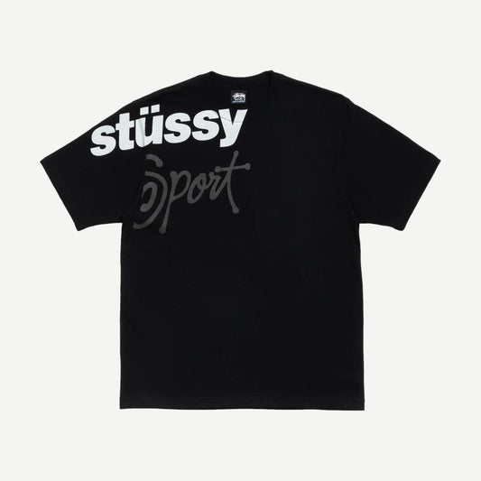 Stussy Sport Tee - Black - Galvanic.co