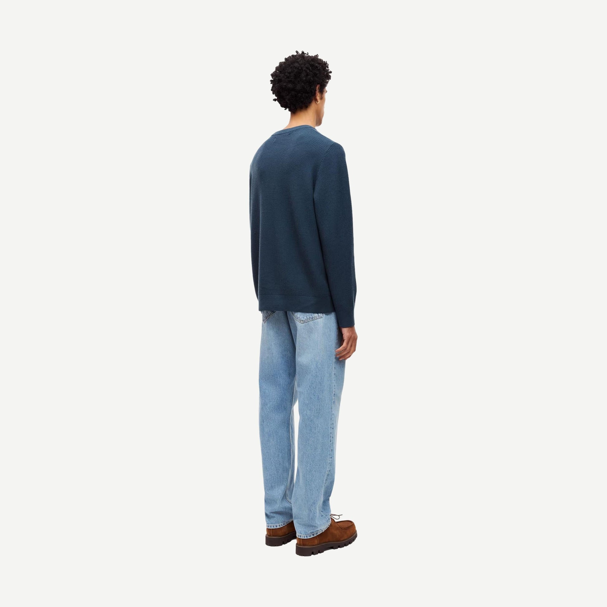Sadem Sweater - Midnight Navy - Galvanic.co