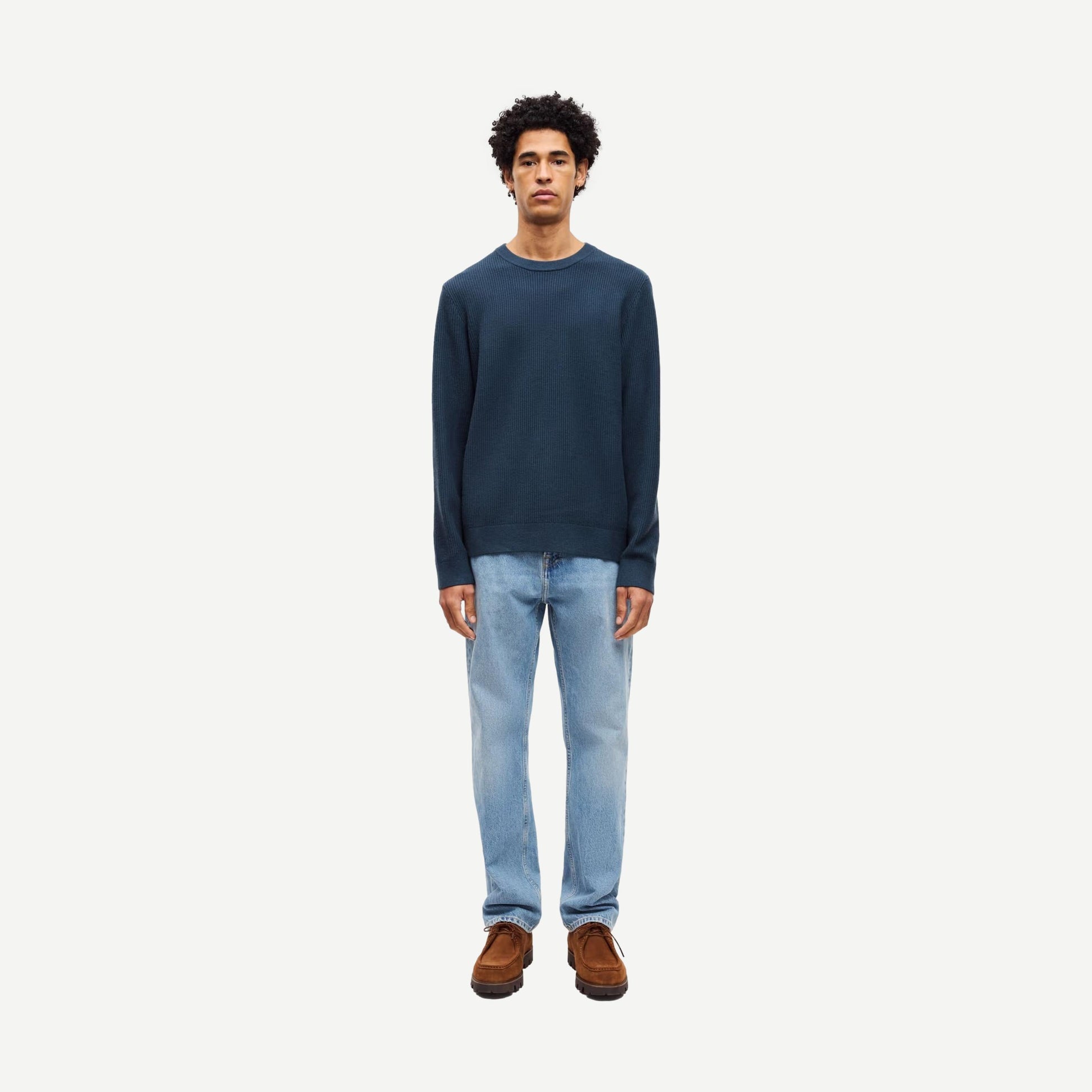 Sadem Sweater - Midnight Navy - Galvanic.co