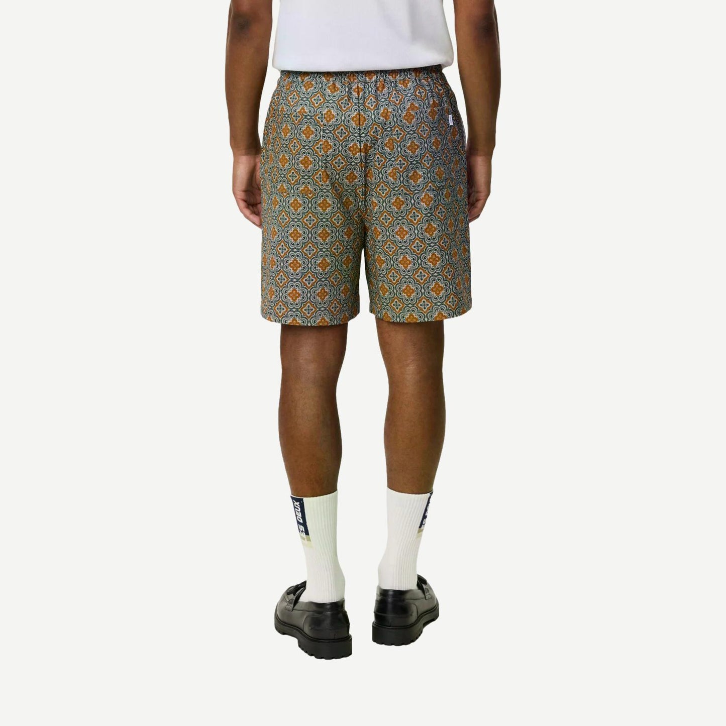 Harry Arabesque AOP Shorts - Sea Moss Green - Galvanic.co