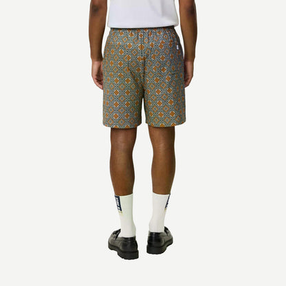 Harry Arabesque AOP Shorts - Sea Moss Green - Galvanic.co