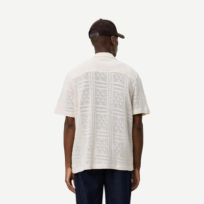 Hector Pointelle SS Shirt - Eggnog White - Galvanic.co