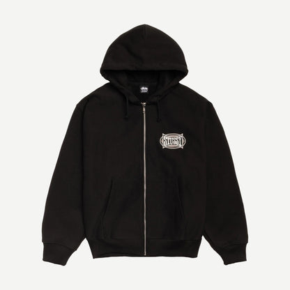 Champion Oval Zip Hood - Black
