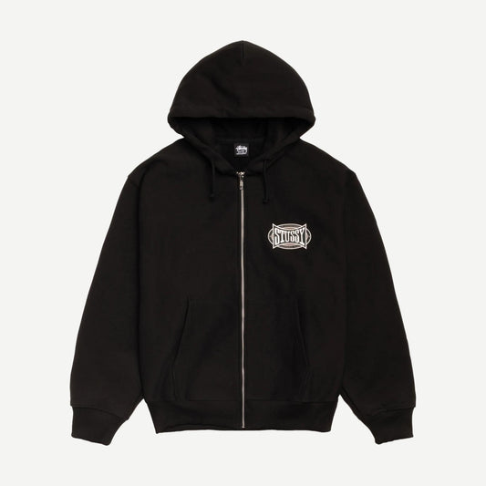 Champion Oval Zip Hood - Black