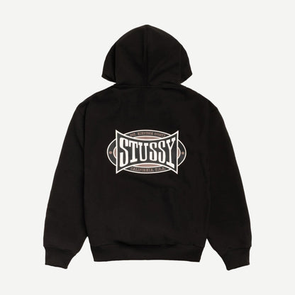 Champion Oval Zip Hood - Black