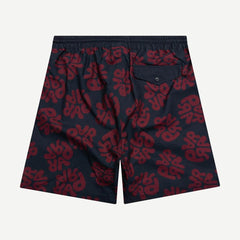 1976 Logo Swim Short - Navy Blue - Galvanic.co