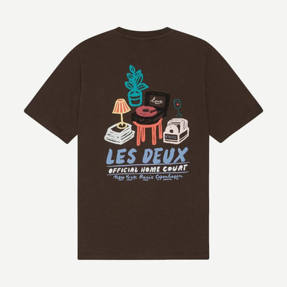 Record T-Shirt - Mole Brown