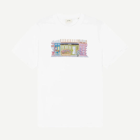 Market T-Shirt - White - Galvanic.co