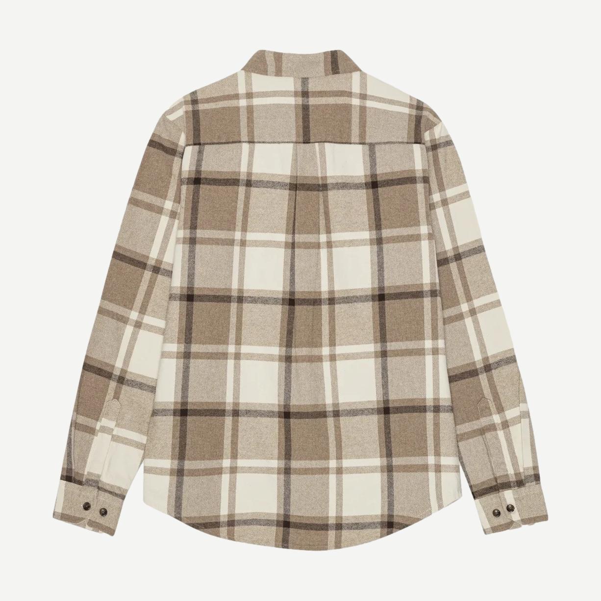 Check Flannel Shirt - Caribou