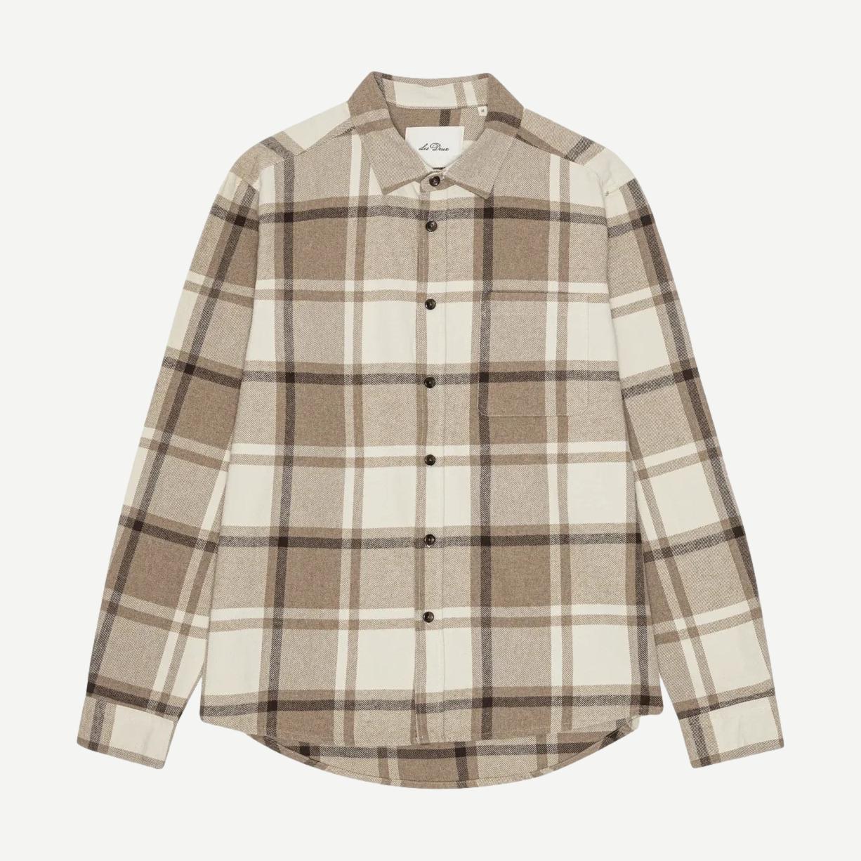 Check Flannel Shirt - Caribou