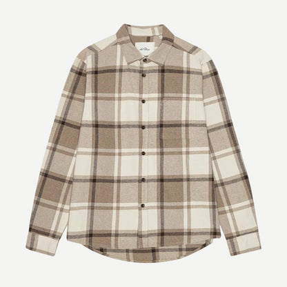 Check Flannel Shirt - Caribou
