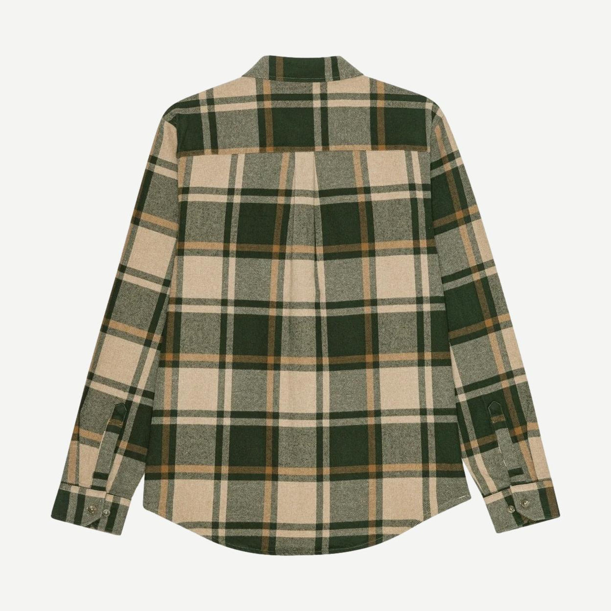 Check Flannel Shirt - Rosin Green - Galvanic.co