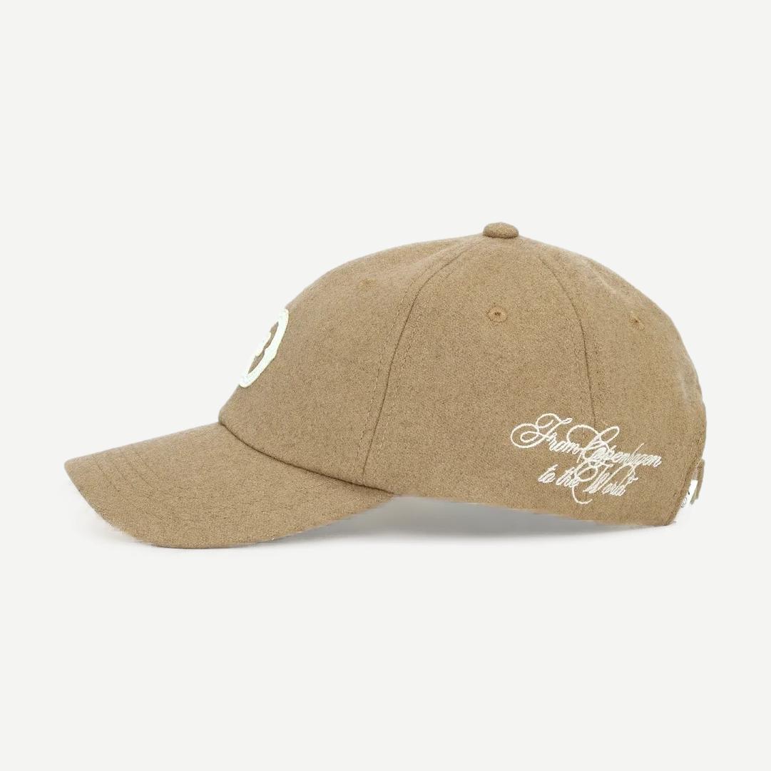 Felt Logo Dad Cap - Irish Cream