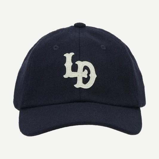 Felt Logo Dad Cap - Dark Navy - Galvanic.co