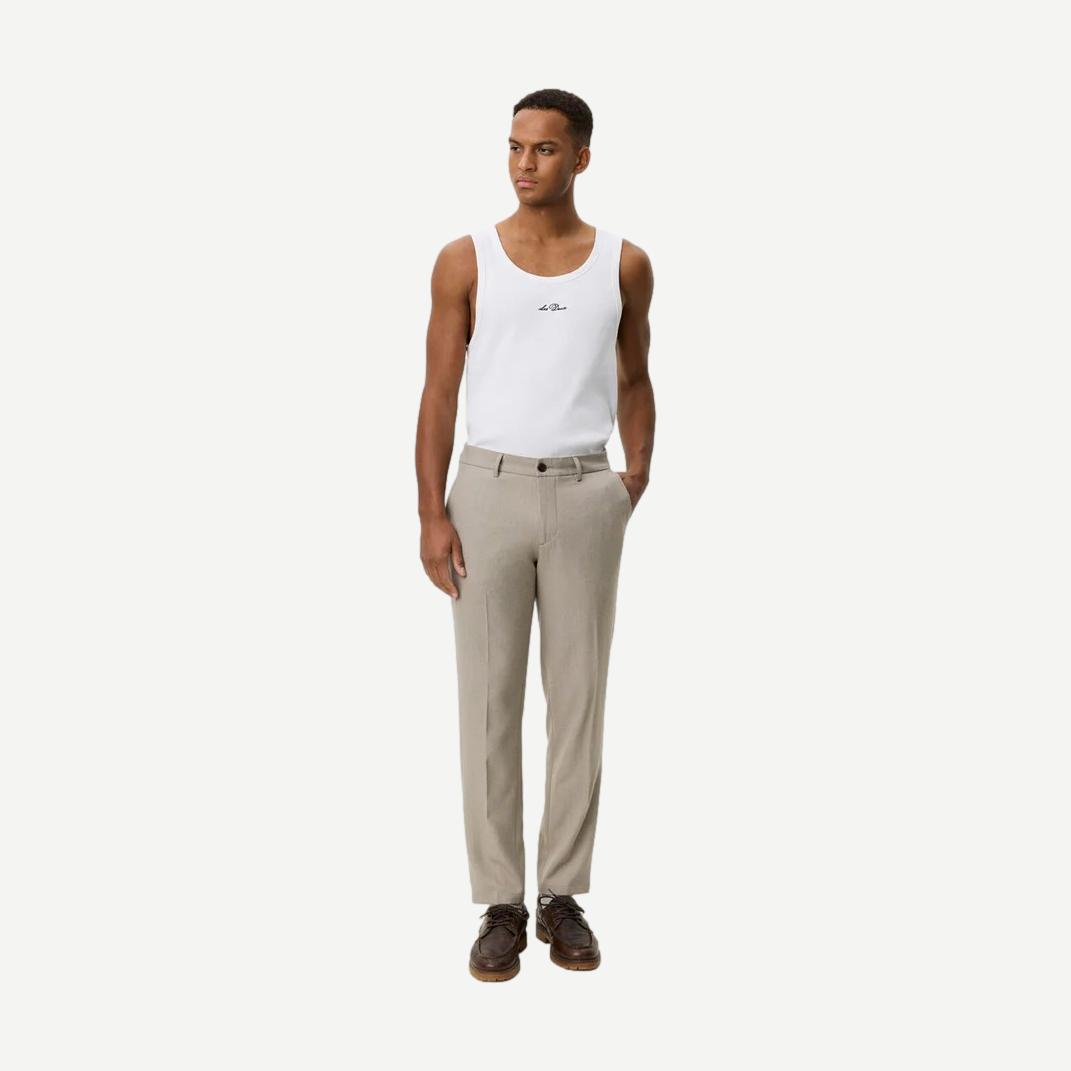 Como Reg Solid Pants - Seasonal - Laurel Oak Sand - Galvanic.co