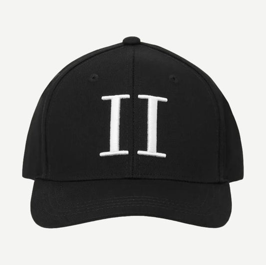 Core Baseball Cap - Black/White - Galvanic.co