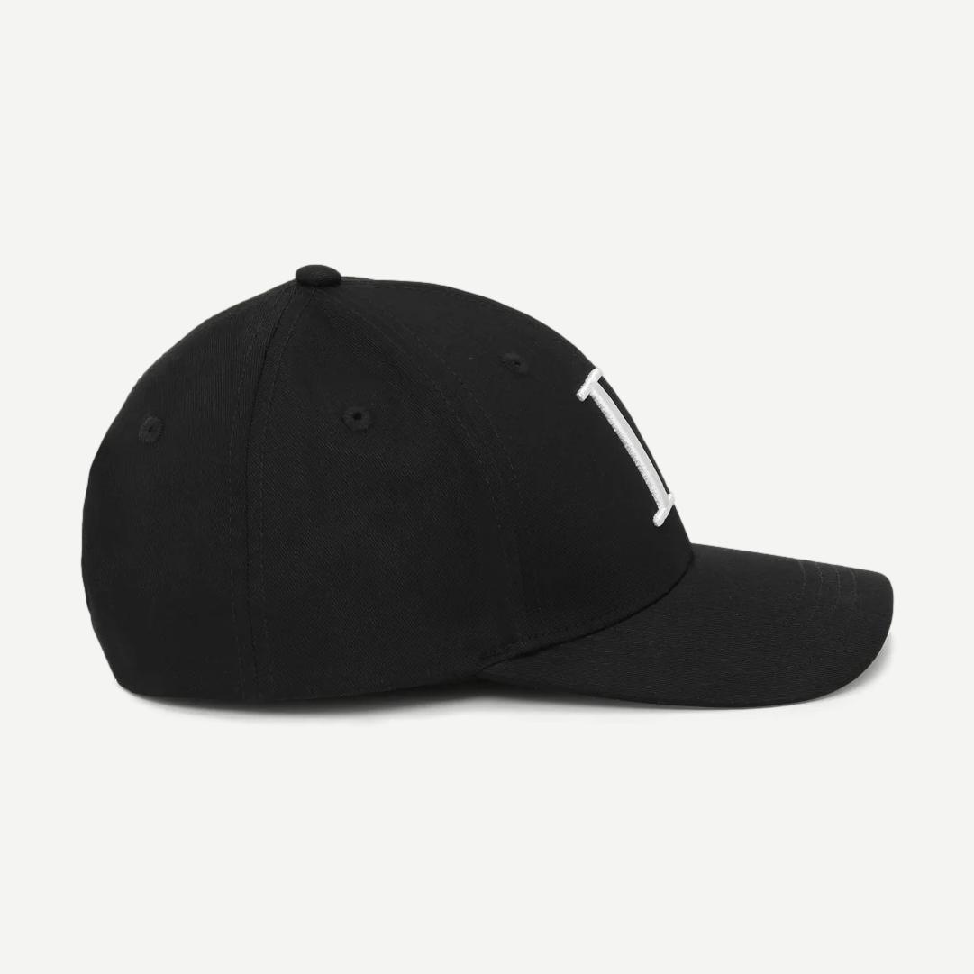 Core Baseball Cap - Black/White