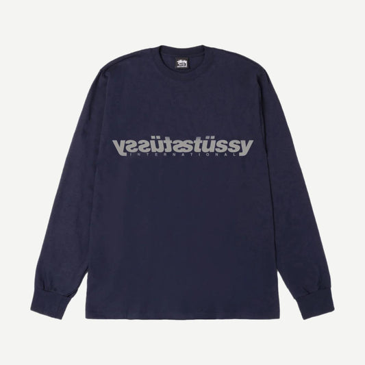 Mirror LS Tee - Navy
