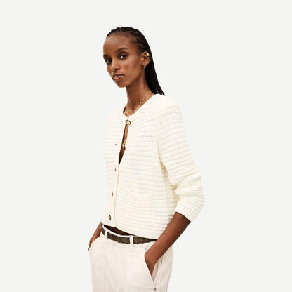 Gaspard Cardigan - Ecru - Galvanic.co