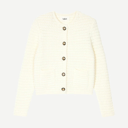 Gaspard Cardigan - Ecru - Galvanic.co