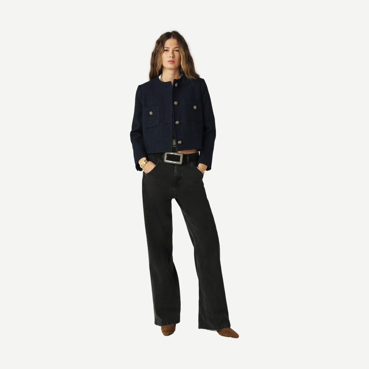 Meredith Jacket - Marine - Galvanic.co