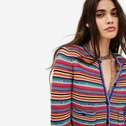 Fanny Cardigan - Multi - Galvanic.co