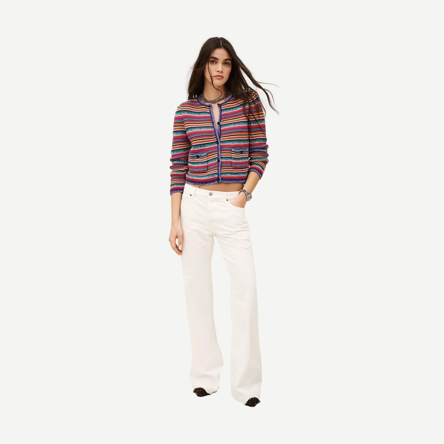 Fanny Cardigan - Multi - Galvanic.co