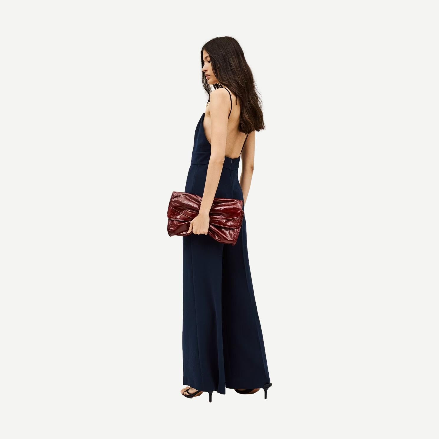 Clarisse Jumpsuit - Bleu Nuit - Galvanic.co